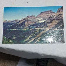 Sefticho Going-to-the-Sun Highway Glacier Natl Park MT Postcard Posted Stamp picture