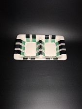 Vintage JIE Gantofta Sweden Divided Ceramic Serving Tray picture