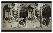 Naples Italy Street Scene Standard Postcard picture