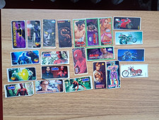 Vintage Bubble Gum Stickers Lot 2000s Spider-Man Mortal Kombat Tekken 20 Pcs picture