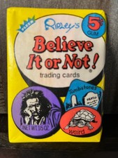 1970 Fleer RIPLEY'S BELIEVE IT OR NOT -SEALED picture