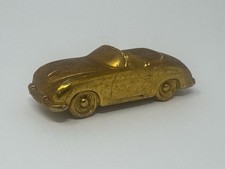 Porsche 356 Vintage Gold Plated Lead Trophy Top Paper Weight picture