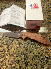 Rick Hinderer Knives XM-Slippy Spear Point Slipjoint Walnut Handle, Clip picture