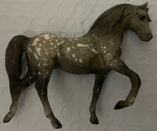 Lovely Old Breyer Horse Stablemate Dapple Gray Morgan Arabian Stallion 1975 HTF picture