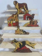 1930s Post Toasties Cereal Cutouts Dog Breeds Premium Lot Vintage Rare VG picture