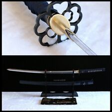 Katana Japanese Samurai Sword Kogarasu-Maru Style 1095 High Carbon Full Tang picture