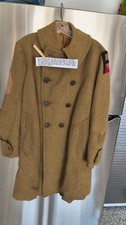 WWI US Army M1917 Wool Overcoat 1st Army Engineers Patch AEF Overseas Stripes picture