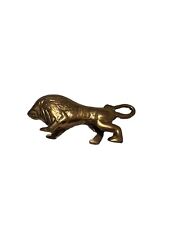 Brass Lion Figurine Paperweight picture