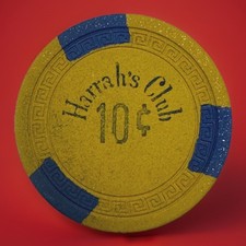 1950 Harrah's Casino Lake Tahoe Nevada 10 Cent- priced below market picture
