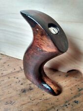 STANLEY Rosewood plane handle, type 4. Fits #3-4. (REPAIRED)  SEE  DESCRIPTION. picture