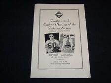 1958 APRIL 25 AMERICAN CHEMICAL SOCIETY PROGRAM - INDIANA SECTION - J 9023 picture