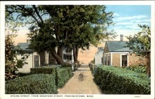 Provincetown MA Atkins Street c1900s-10s Vintage Postcard picture