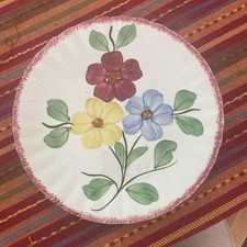 Vintage BLUE RIDGE Southern Potteries, Allegheny Pattern (1) 8 1/2” Salad Plate picture
