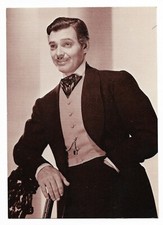 Vtg Fotocard Ludlow sales Clark Gable evening suit photo postcard Rare HTF picture