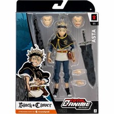 Jazwares Total Anime Black Clover Asta 5.5” Inch Action Figure #11 New picture