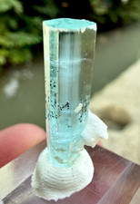 Top Quality Sky Blue Aquamarine Transparent and Terminated Crystal 5 CTS picture