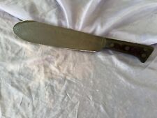 VINTAGE WW2 USMC MACHETE ALSO MARKED JHQ ON THE HANDLE  VERY SHARP picture