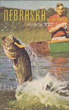 1950's Nebraska Land Where the West Begins Promotional Booklet picture