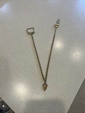 RARE VTG (1950-60’s) National Honor Society Medal On Chain w Custom Initials picture