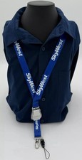 SkyWest Airlines Seat Belt Lanyard Boeing Airbus Embraer CRJ E175  Blue picture