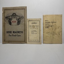 1915-20 Dixie Magneto Installation & Op. Instructions +  Flyer C.F. Splitdorf, picture