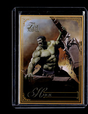 2019 Flair Marvel - Gold #33 Hulk picture