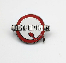 Queens of the Stone Age - Josh Homme - Kyuss - Enamel Brooch Metal Pin picture
