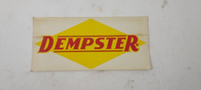 Vintage Dempster Windmill Dry-Stick Sticker (NEW) picture