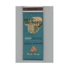 Matchbook Cover Hotel Marion Ocala FL picture