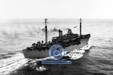 USS GILLIAM APA-57 ATTACK TRANSPORT WWII SEA MISSION 1944 4X6 PHOTO picture