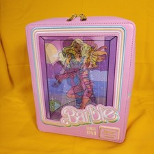Loungefly Barbie 65th Anniversary Doll Box Triple Lenticular Mini Backpack NEW picture