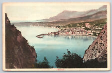 Menton France French Riviera Monaco Monte Carlo Nice Sea Beach Town Postcard picture