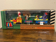 Ertl Collectibles McDonald's Collection Diecast Train Set w/ Figures 1996 NIB picture