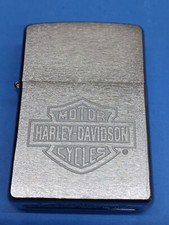 Zippo 200HD.H199 Harley-Davidson Logo Brushed Chrome picture