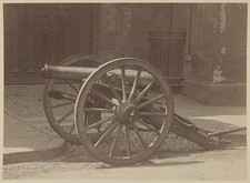 Photo:Gettysburg PA 1900s Veterans of Battery B Civil War Cannon Gun picture