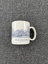Starbucks Memphis Bluff City Coffee Mug 18 oz 2007 City Skyline Collectible picture