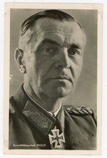 Generalfeldmarschall Friedrich Paulus - Vintage WWII Era Picture Postcard picture