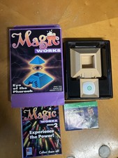 1994 Milton Bradley Magic Works Eye of the Pharaoh Complete Trick Box Manuals picture