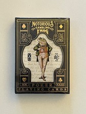 The Notorious Gambling Frog Playing Cards Stockholm17  Golden Variant in DS1 picture