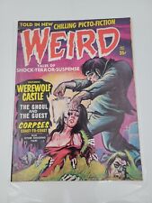 WEIRD MAGAZINE July 1968 Horror Terror Comic Graphic EERIE Publication Vol 2 #8 picture