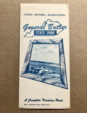 General Butler State Park, Carrollton, Kentucky 1950s Vintage Brochure VG RARE picture
