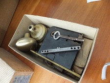 Mortise Lockset Plates Knobs ect Used Sargent Lock W/Key picture