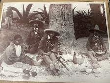Vintage Pancho Villa Photograph Casasola 14x10 Mexican Revolution picture