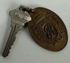 VTG The Regency Hotel Park Ave & 61st St New York, NY Brass Hotel Rm Key Fob 702 picture