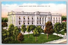 Vintage Antique Postcard Image Greene County Court House Springfield, Missouri picture