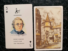 Swap Playing Card   AUTHORS   WILLIAM THACKERAY   Pendennis  2003 picture