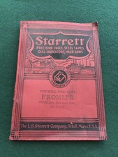 1938 Starrett Catalog No. 26 Precision Tools,Steel Tapes,Dial Indicators Look  picture