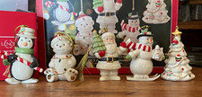 Lenox Very Merry Little Christmas Set of 5 Porcelain Ornaments Item #879489-NIB picture