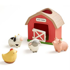 Itzy Ritzy Put and Take Toys - Farm - 5pc picture