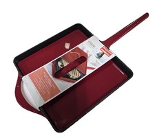 Brand New Giada de Laurentis 10” Enamel Cast Iron Grill Pan and Panini Press picture